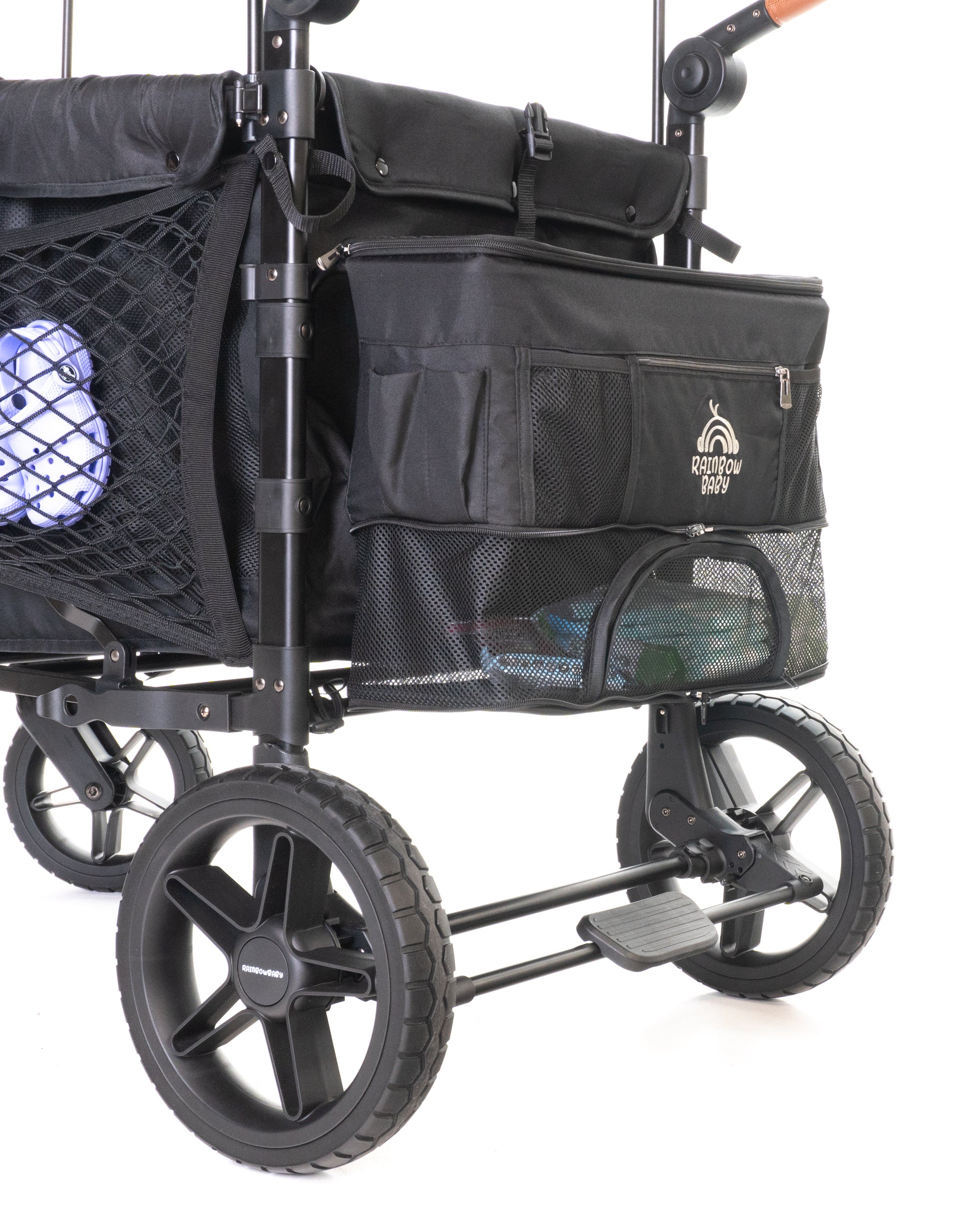 Rainbow Baby Amaze 4 Seater Stroller Wagon (Onyx Black)